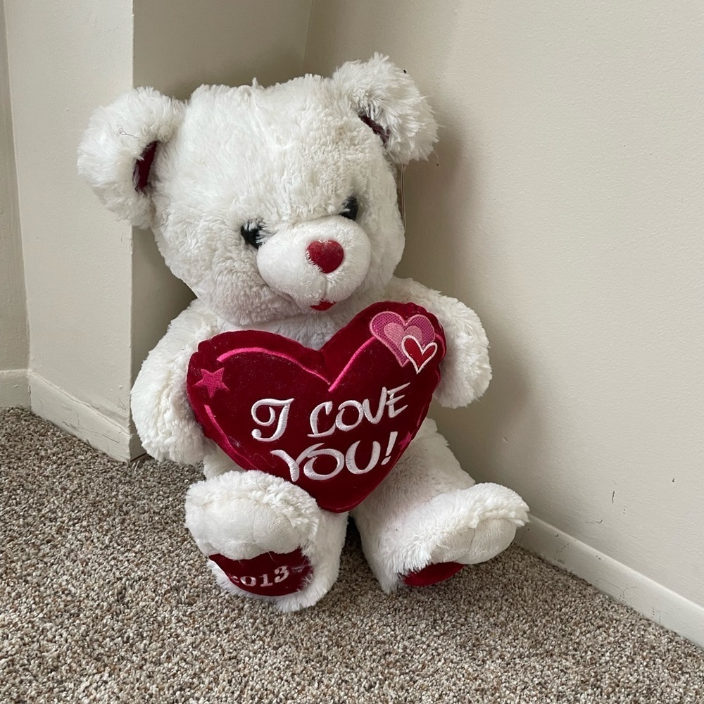 Dan Dee 2013 I Love You Valentines Day Sweetheart Teddy